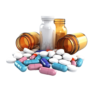 pngtree-3d-illustration-pills-and-medicine-bottles-suitable-for-medical-png-image_11598516